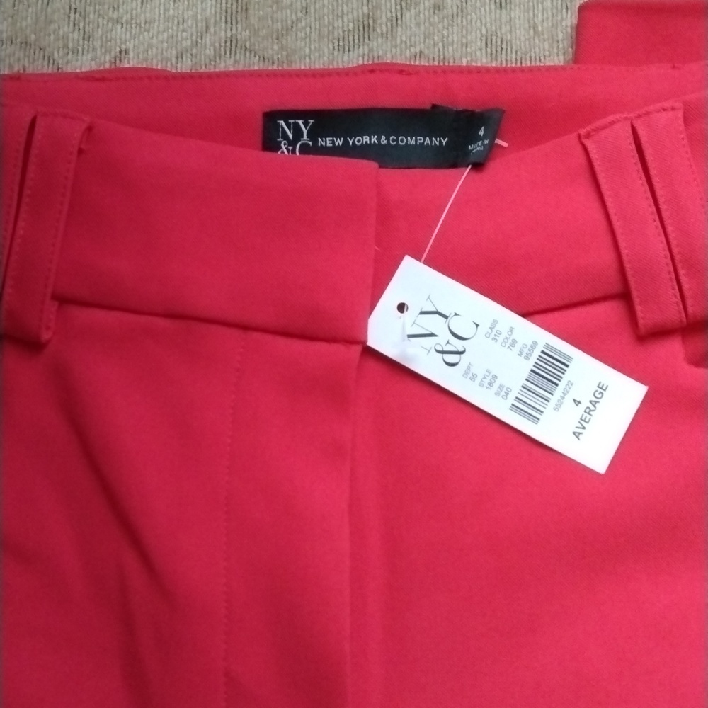NY&C  size 4 average pants
